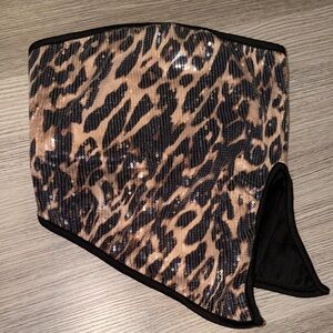 Fashion Nova Black Scarf